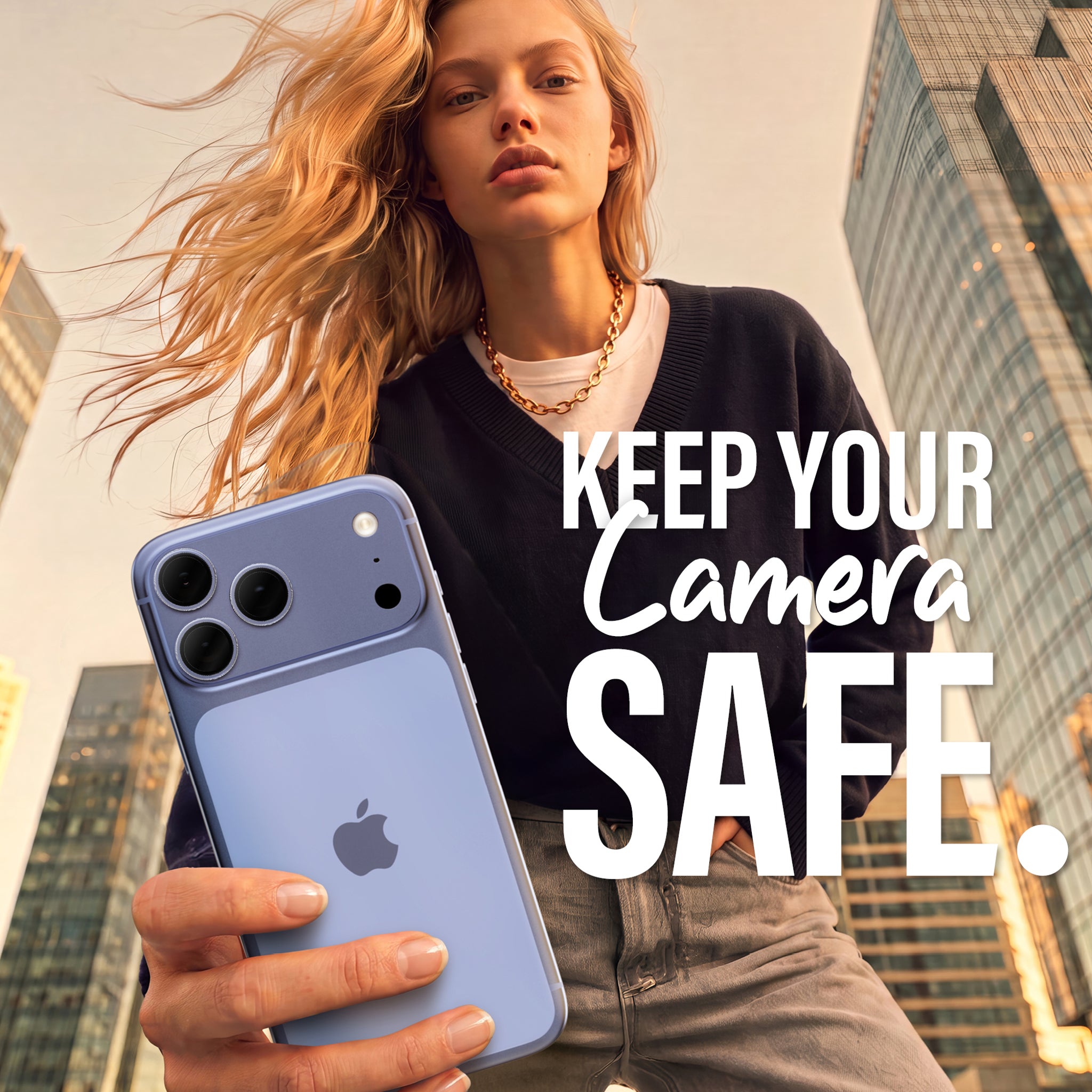 SAFE. by PanzerGlass® Kameraschutz Transparent iPhone 18 Pro | 18 Pro Max